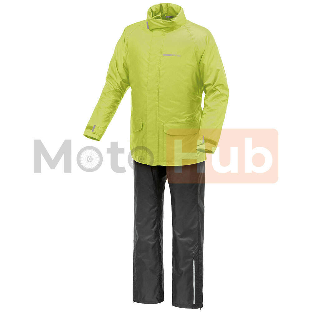 Kisno odelo DILUVIO DAY jakna + pantalone TUCANO URBANO crno-zuto 3XL