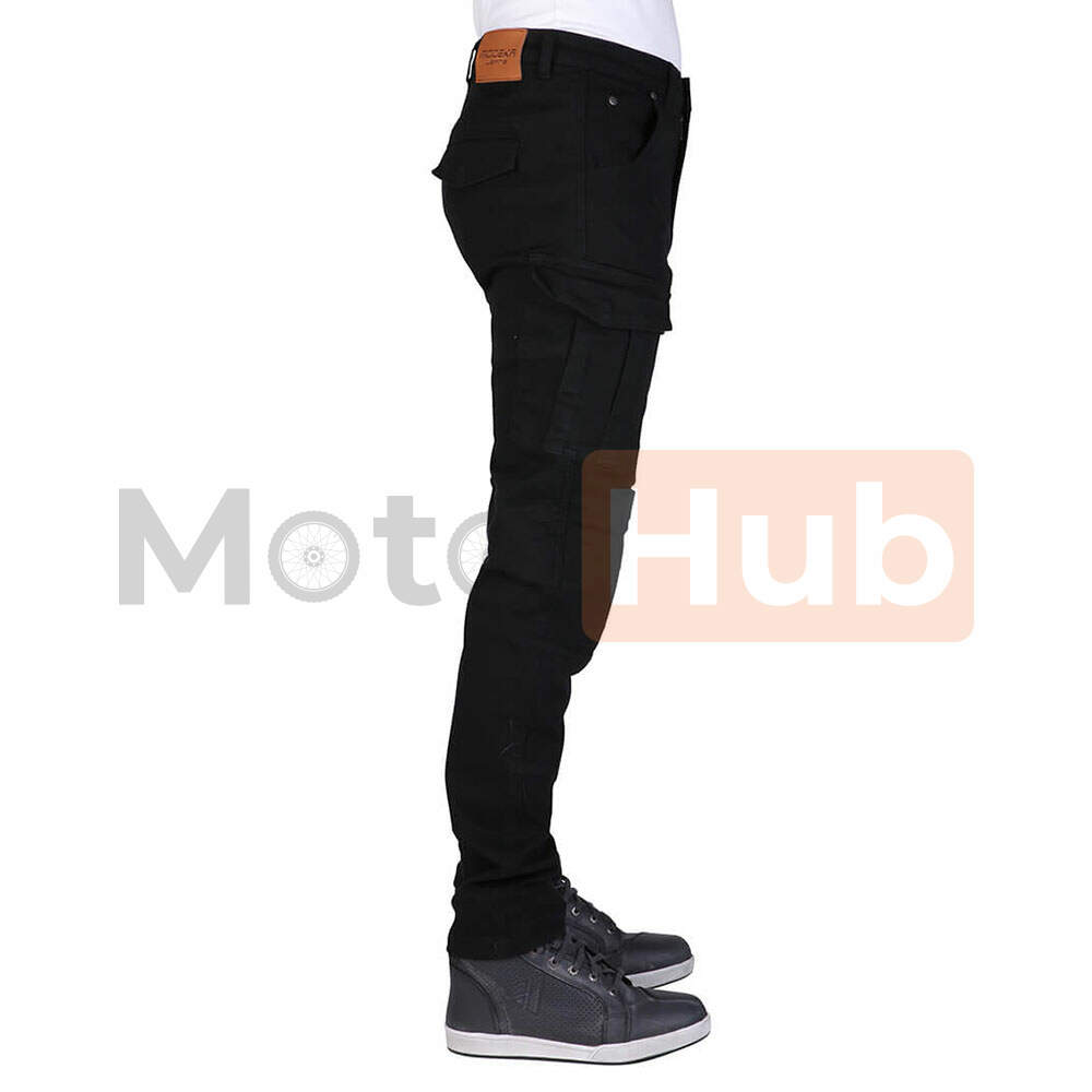 Pantalone brandon cargo dzepare  muske crne 33 modeka