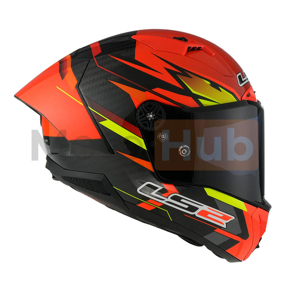 Kaciga ls2 full face ff805 thunder carbon gp aero fire crveno crna l