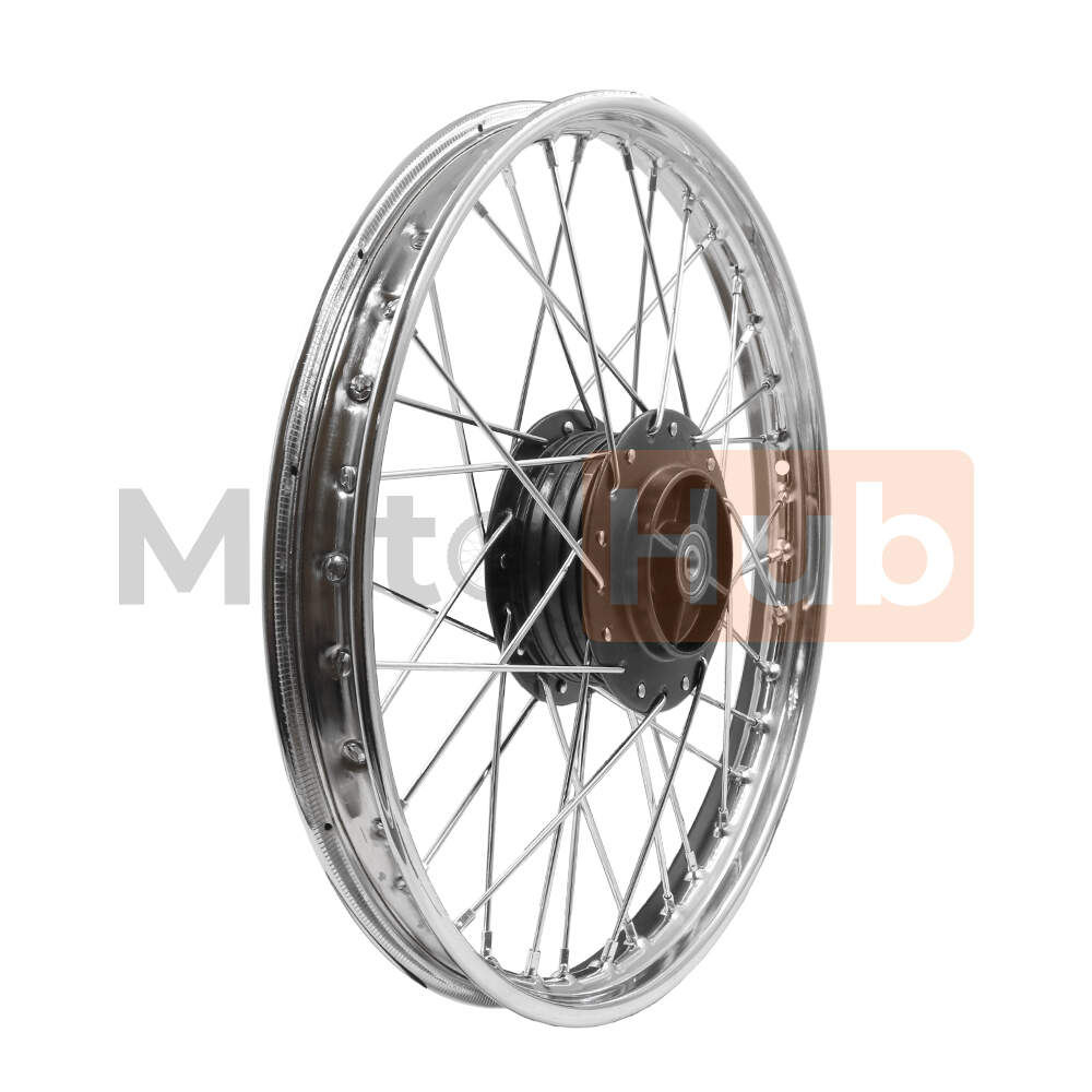 Wheel rear 18" black Tomos APN