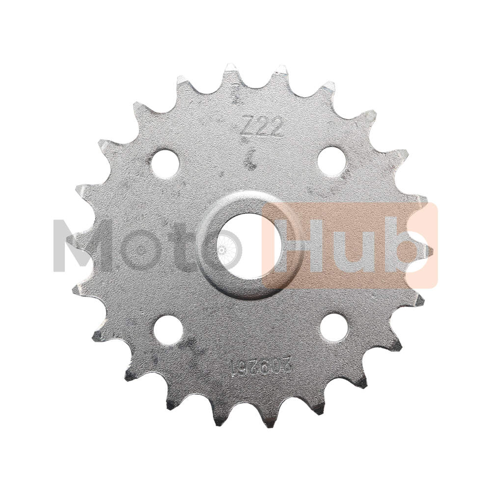 Sprocket Tomos A3 rear small hole 22 teeth CN