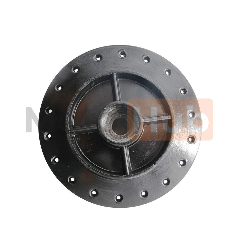 Wheel hub rear tomos apn black