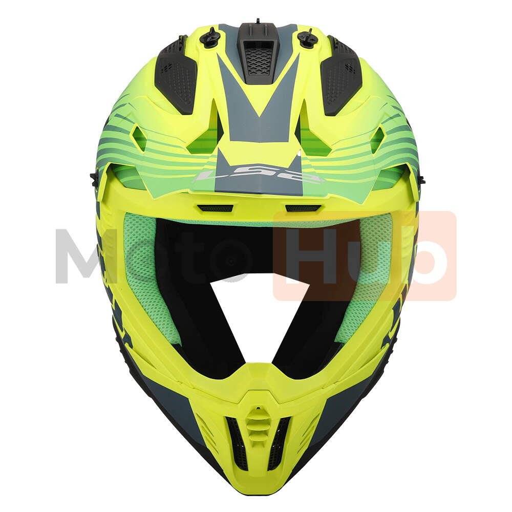 Kaciga ls2 cross mx708 fast ii duck zelena xl