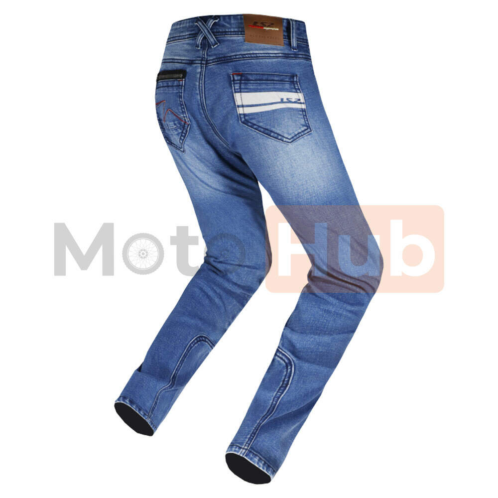 Pantalone ls2 dakota evo jeans zenske plave xl