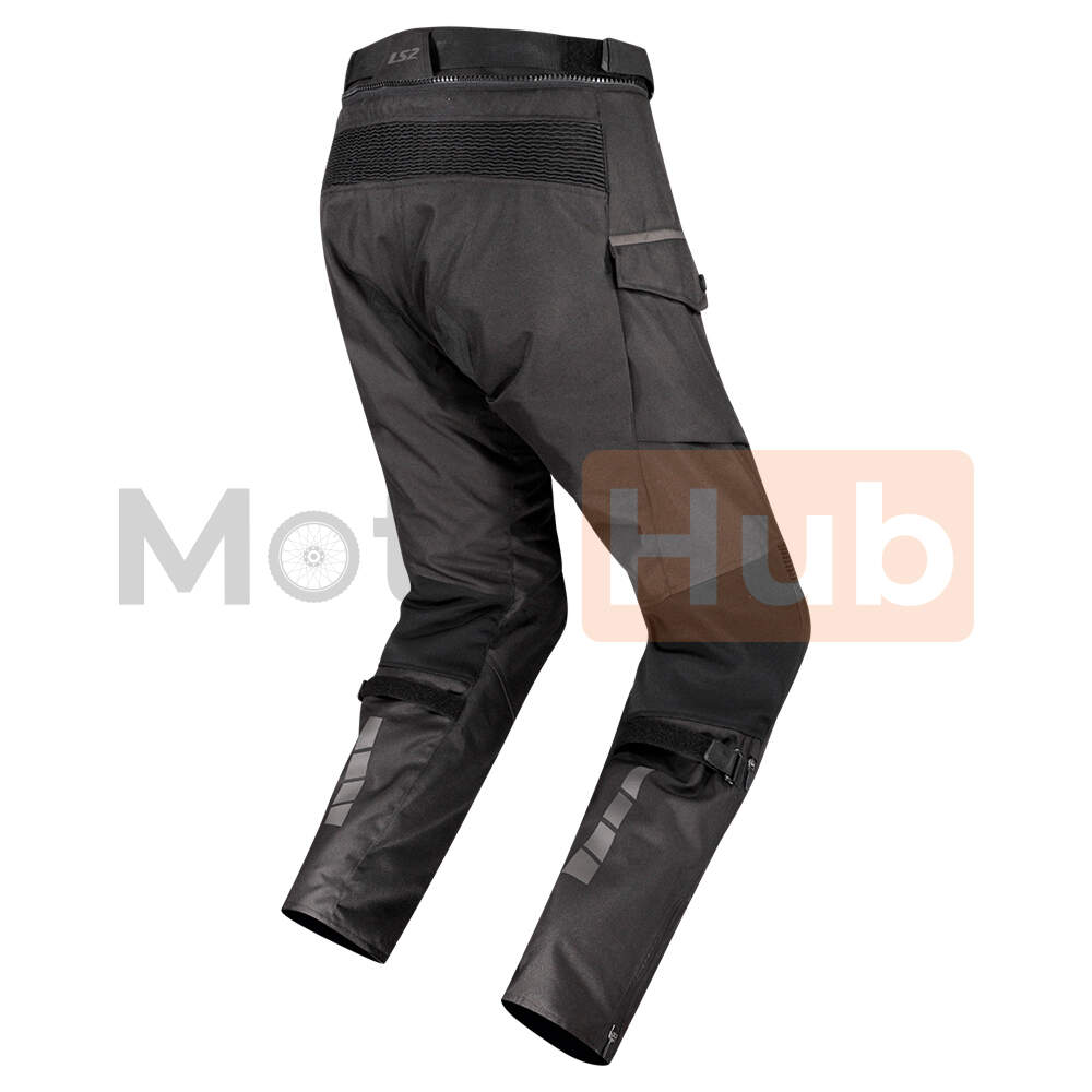 Pantalone ls2 travel zenske crno tamno sive 3xl