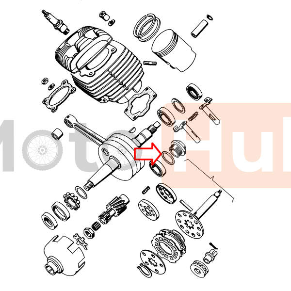 Rubber carburettor tomos a3 bing