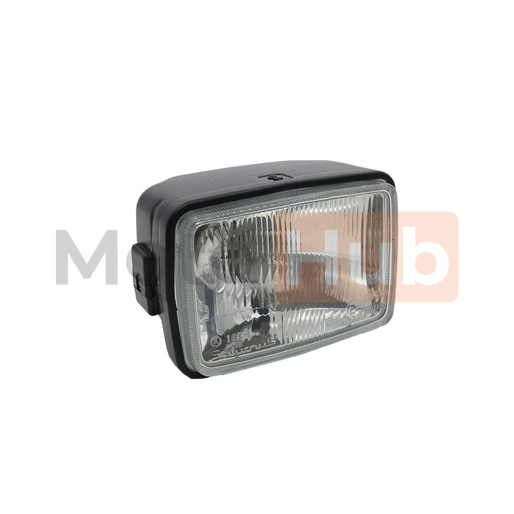 Headlight tomos a3. apn cube with glass and bulb saturnus or