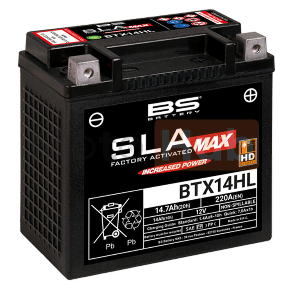 Akumulator BS 12V 14Ah gel BTX14HL-FA SLA Max desni plus (150 x 87 x 145) 220A