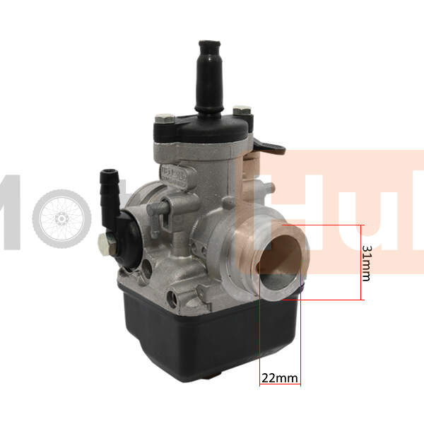 Carburetor universal 2t phbl 22mm bs dellorto