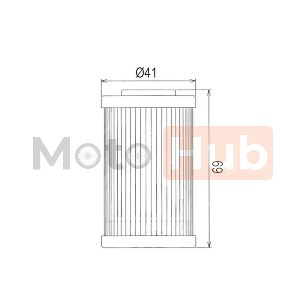 Filter ulja hf655 hiflo