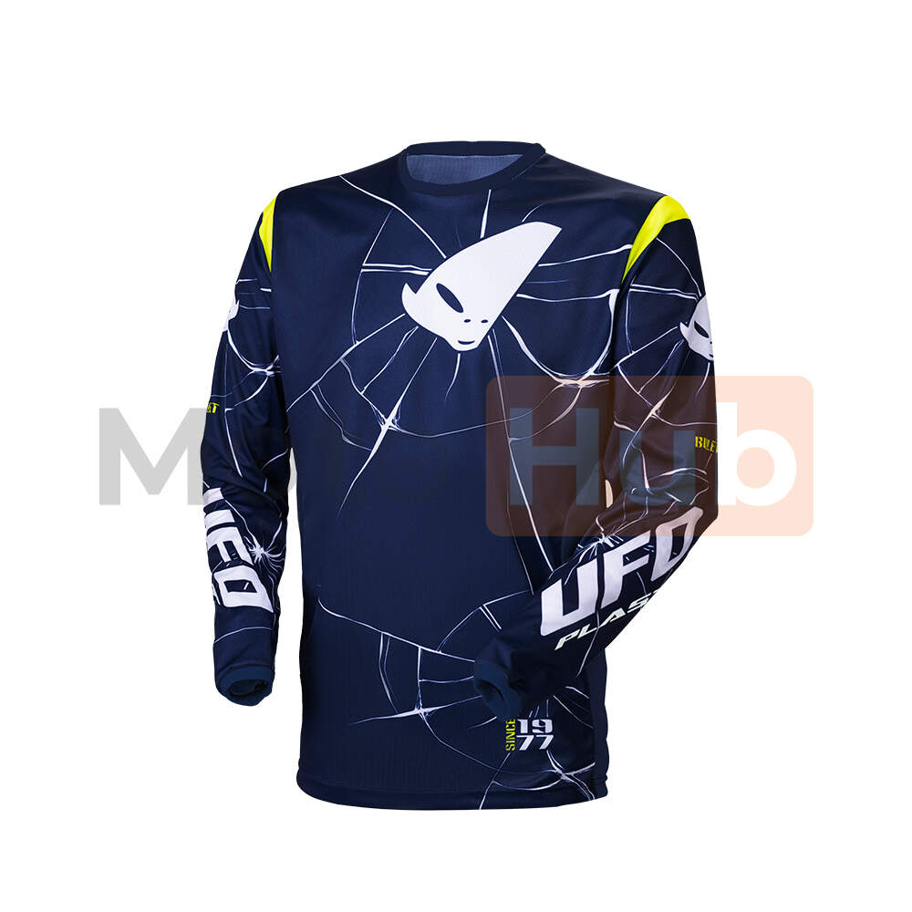 Dres UFO BULLET plavo belo zuta XL velicina