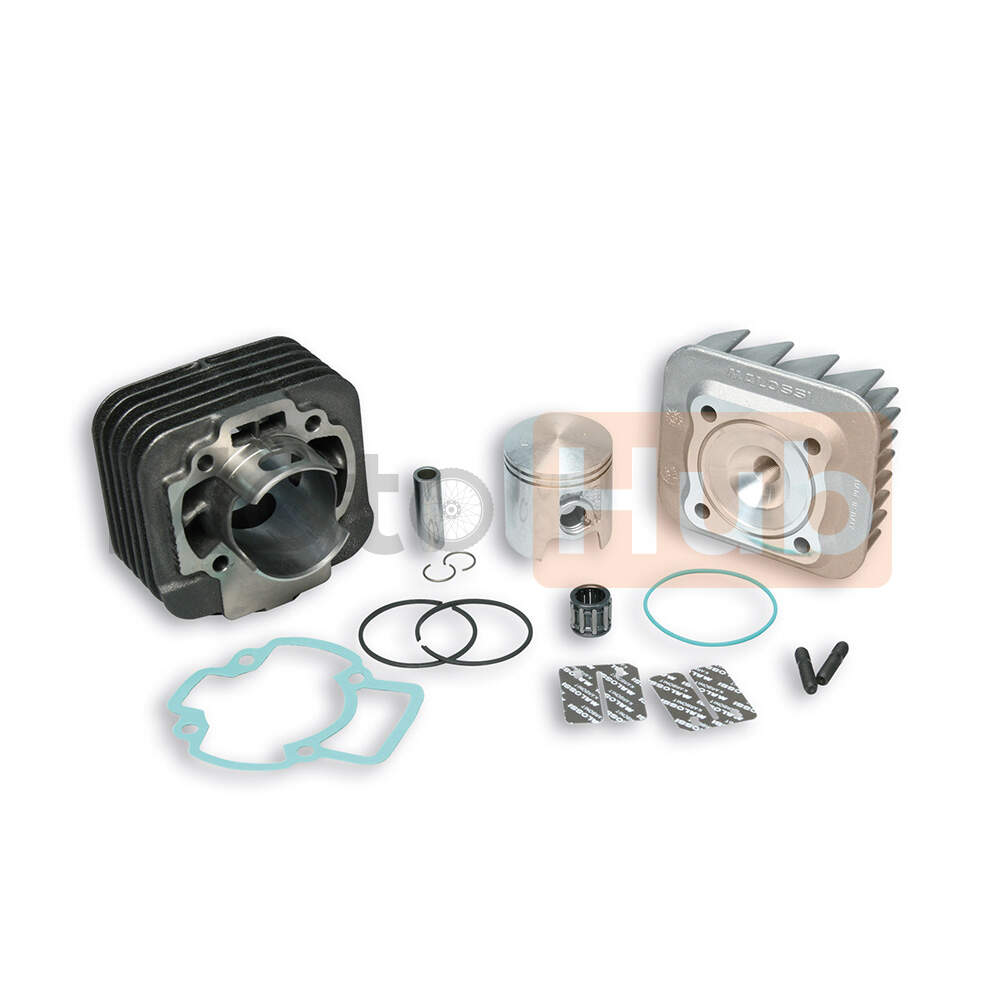 Cylinder kit Piaggio/Gilera 50cc 2T IRON fi 47x12 (70cc) kpl Malo