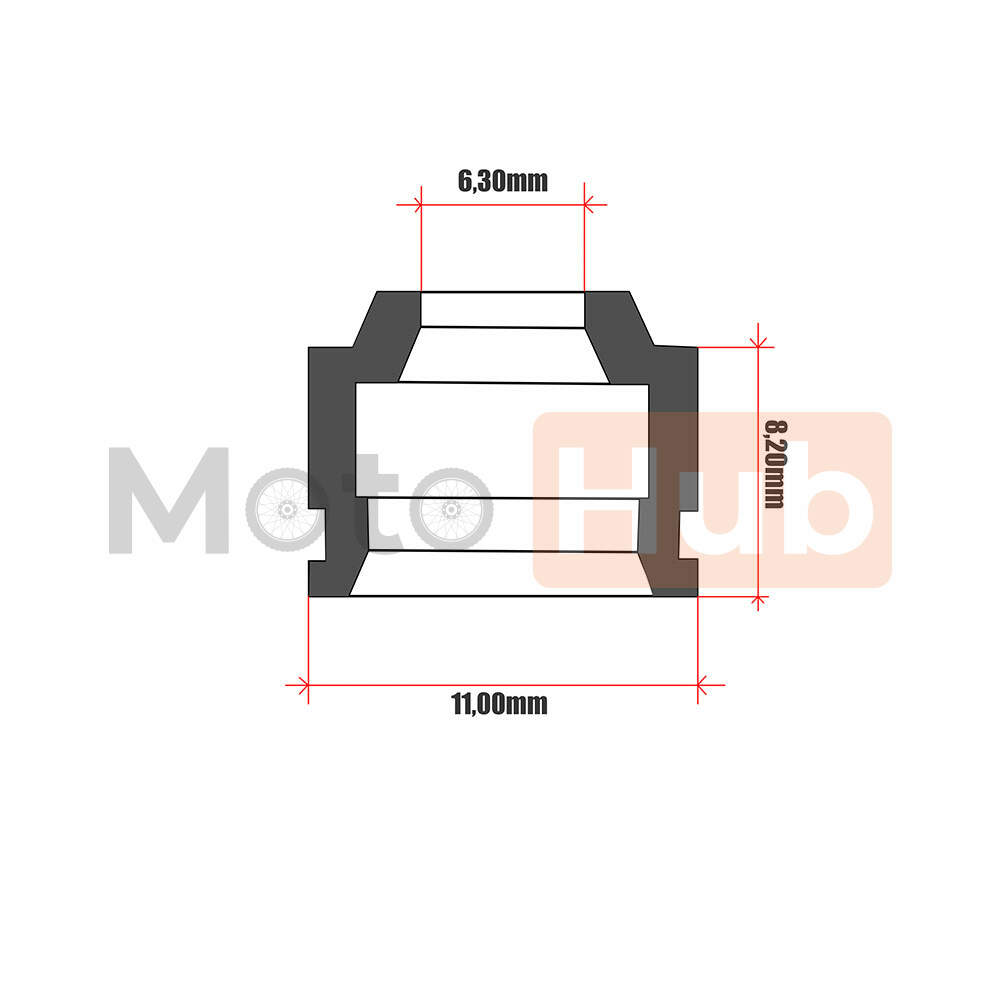 Valve stem seal honda nx 650 1999-2002 athena