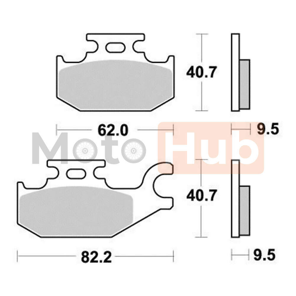 Disk plocice KYOTO S1266N ( SINTER )