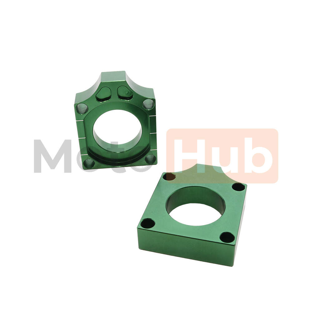 Drive chain tensioner KYOTO TENCH03 green (Kawasaki KX125/250/450 03-08)